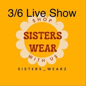 This listing is for a live show.